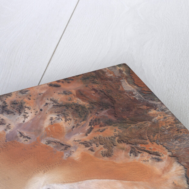 Rocky Terrain East of the Namib Desert Sand Dunes by Anonymous
