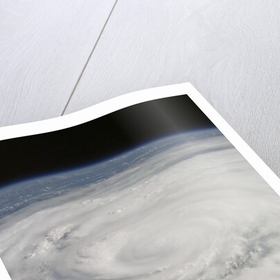 Hurricane Ike Over Cuba by Anonymous