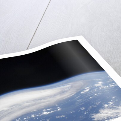 Hurricane Ike Seen From the International Space Station by Anonymous