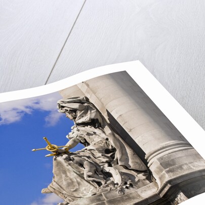 Detail of Sculpture on Pont Alexandre-III by Anonymous