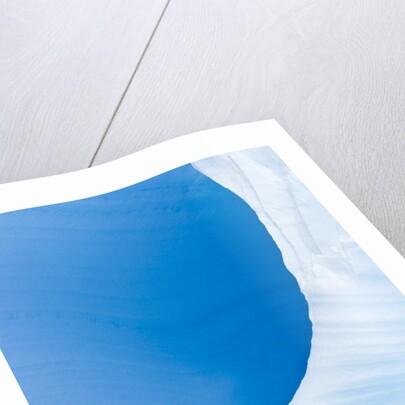 Blue Cave in Iceberg Sculpted by Waves by Anonymous