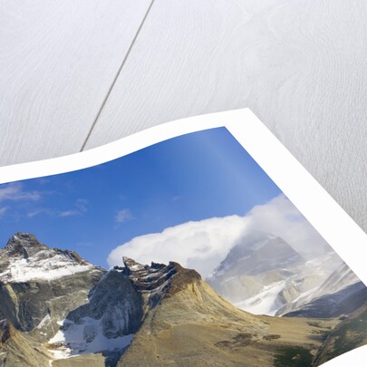 Rugged and Misty Cuernos del Paine Peaks by Anonymous