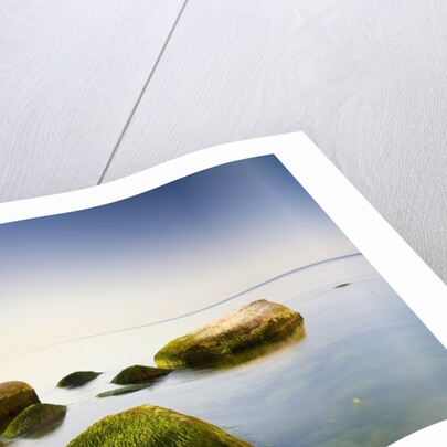 Rocks in Shallow Water of Baltic Sea by Anonymous