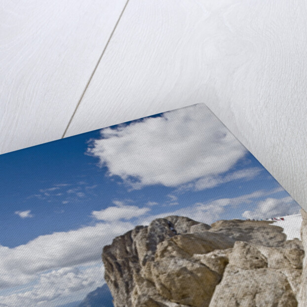 View of Contrin Valley and Marmolada Glacier by Anonymous