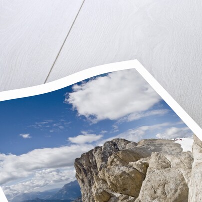 View of Contrin Valley and Marmolada Glacier by Anonymous