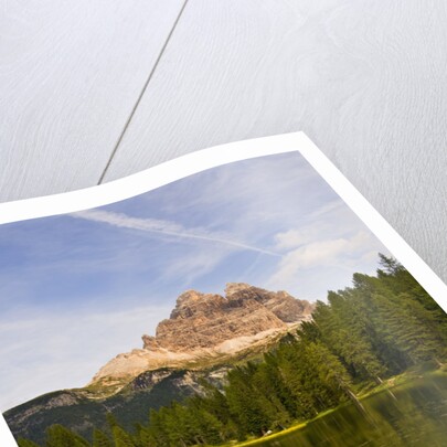 Tre Cime di Lavaredo Reflected on Lago dei Cirmoli by Anonymous
