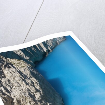 Smuggler's Cove on Zakynthos Island by Anonymous