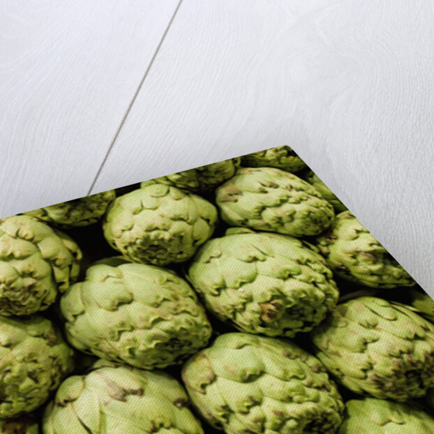 Artichokes at Boqueria Market in Barcelona by Anonymous