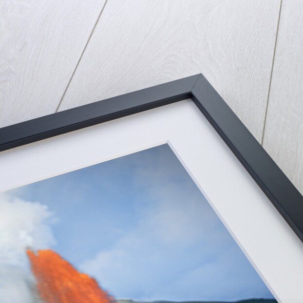 Lava fountain in Pu'u O'o Vent on Kilauea Volcano by Anonymous