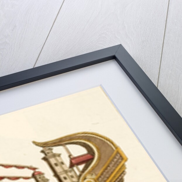 Print of Roman Royal Barge by Anonymous