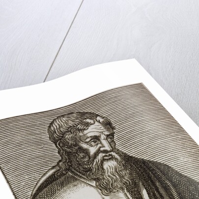 Portrait of Strabo by Andre Thevet