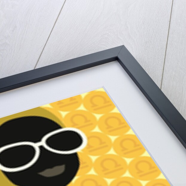 Woman Wearing Scarf and Sunglasses by Anonymous