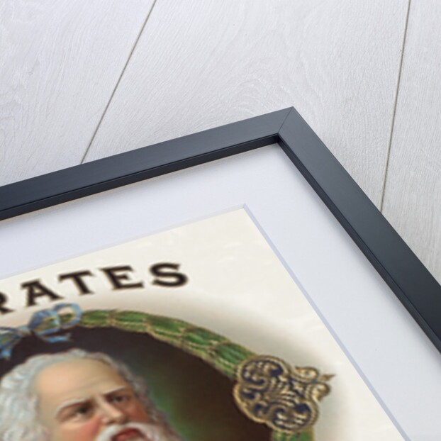 Socrates Cigar Box Label by Anonymous