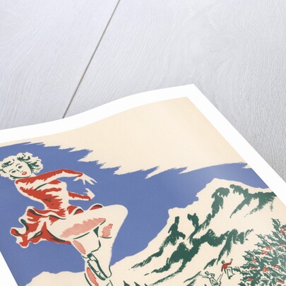 Illustration of Ice Skater by Anonymous