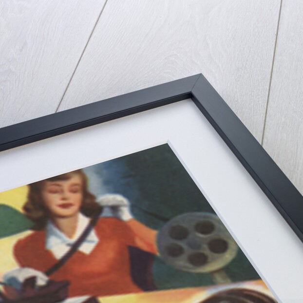 Editing Film Illustration by Anonymous