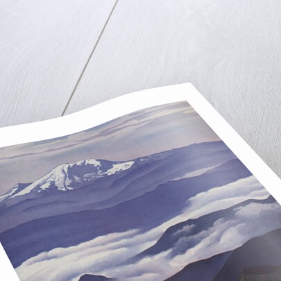 Illustration of Mount Rainier by Anonymous