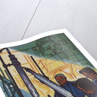 Becoming Oil Experts Illustration by Anonymous