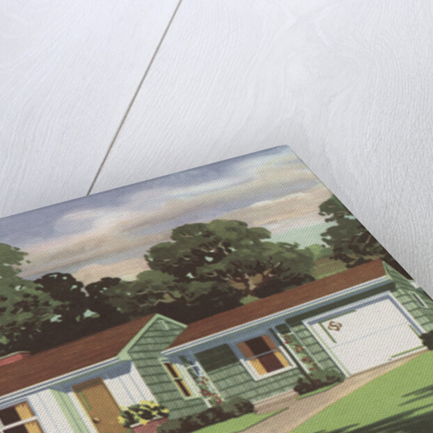 Illustration of Classic American Rambler by Anonymous