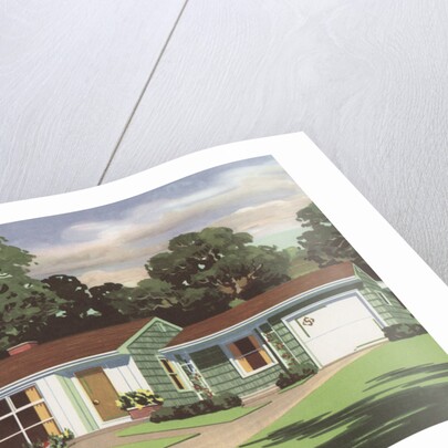 Illustration of Classic American Rambler by Anonymous