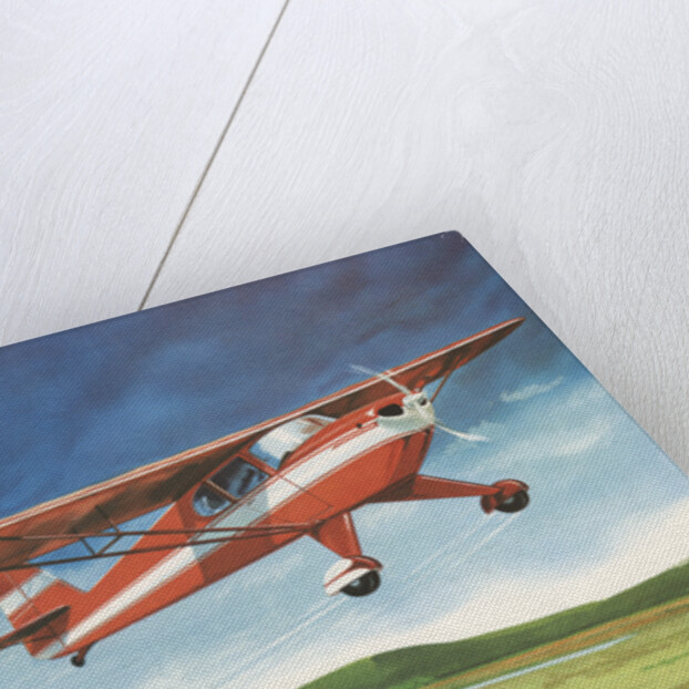 Illustration of Propeller Airplane by Anonymous