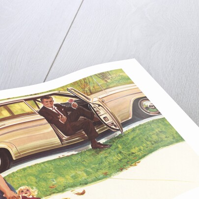 Illustration of Stranger Offering Girl Candy by Anonymous