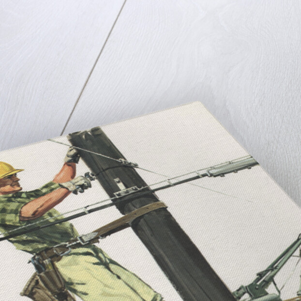 Illustration of Telephone Man by Anonymous