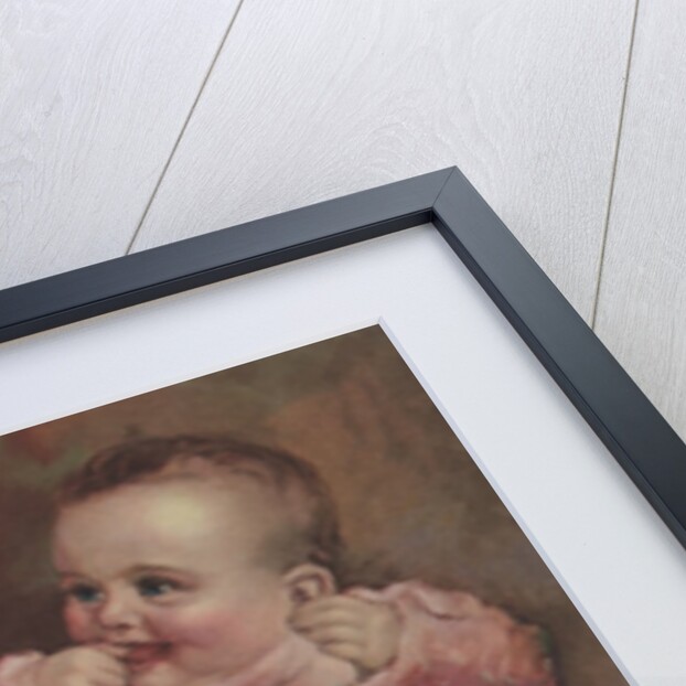 Illustration of Mother Holding Baby by Laurent Potter