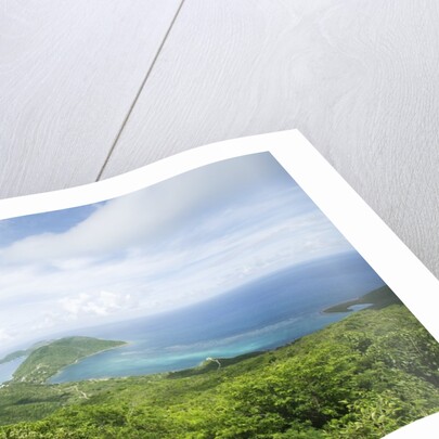 Hilltop and Ocean on Virgin Gorda by Anonymous