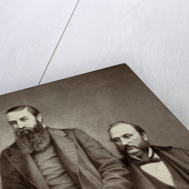 Evangelists Ira David Sankey and Dwight Lyman Moody by Anonymous