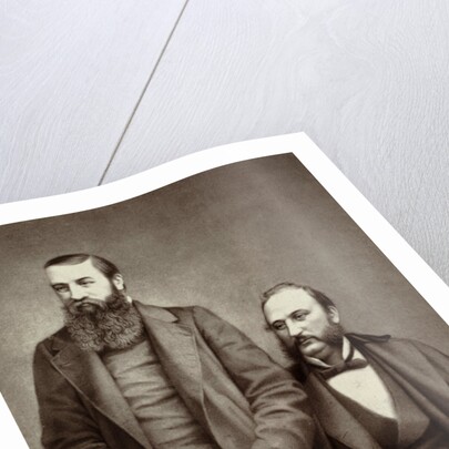 Evangelists Ira David Sankey and Dwight Lyman Moody by Anonymous