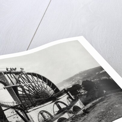 Laxey Waterwheel on the Isle of Man by Anonymous