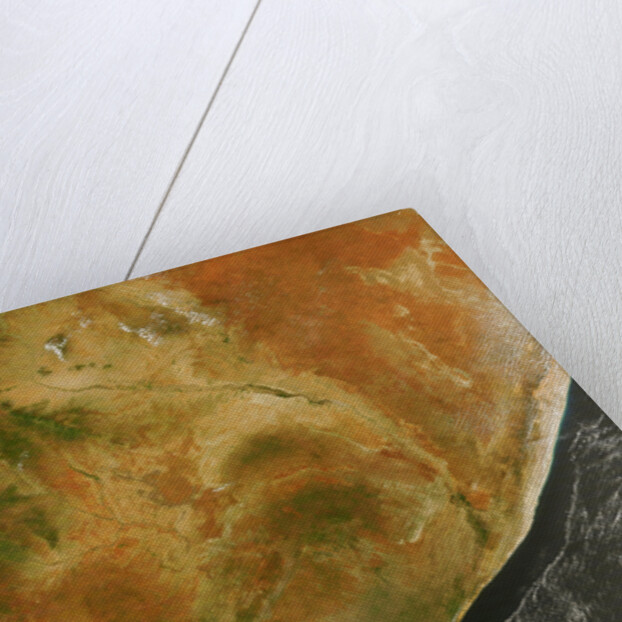 Low Earth Orbit View of Kenya, Somalia and Ethiopia by Anonymous