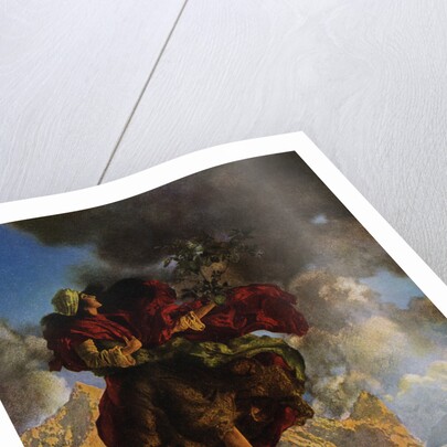 The Talking Bird by Maxfield Parrish