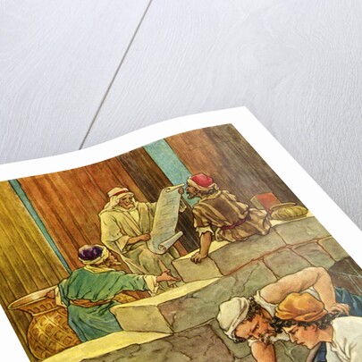 The Building of the Temple of Solomon by Clara M. Burd