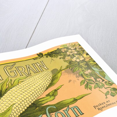 Golden Grain Sugar Corn Product Label by Anonymous