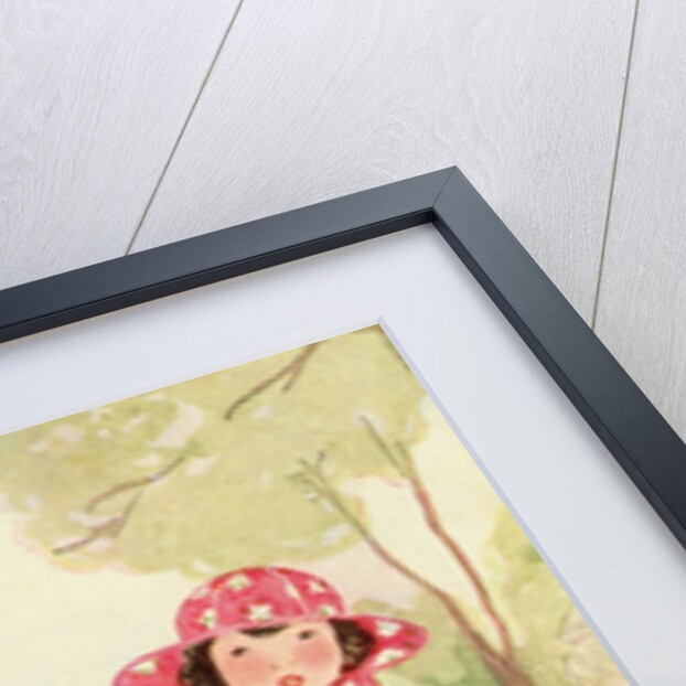 Illustration of Boy and Girl in Park by Helen Grant