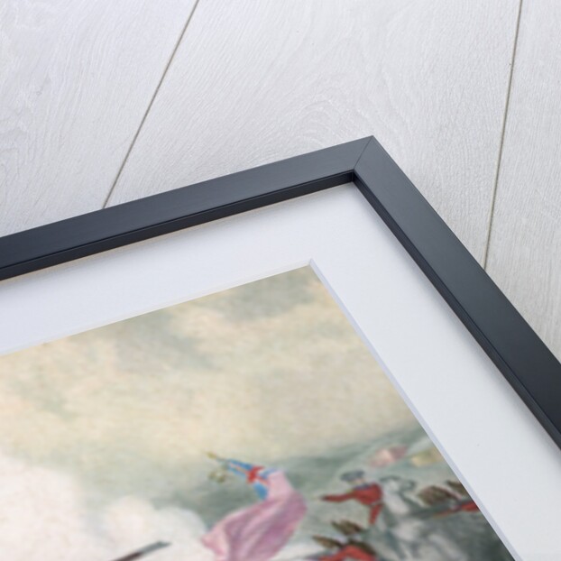 First Blow for Liberty: Here Once the Embattled Farmers Stood and Fired the Shot Heard Round the World Print by Anonymous