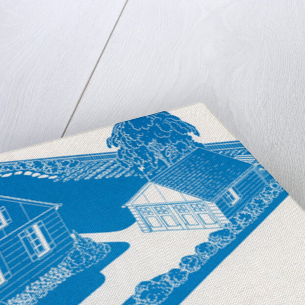 Illustration of Ideal American Home by Anonymous