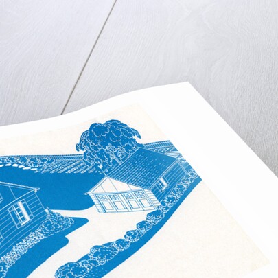 Illustration of Ideal American Home by Anonymous