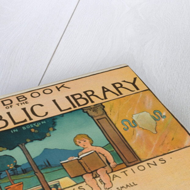 Handbook of the New Public Library Poster by Joseph Linden Smith
