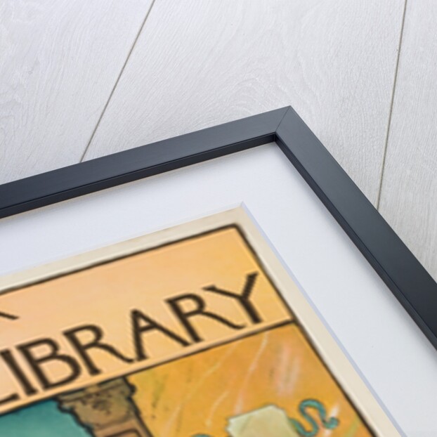 Handbook of the New Public Library Poster by Joseph Linden Smith