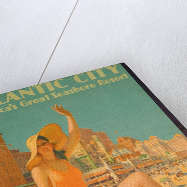 Atlantic City Poster by Edward M. Eggleston