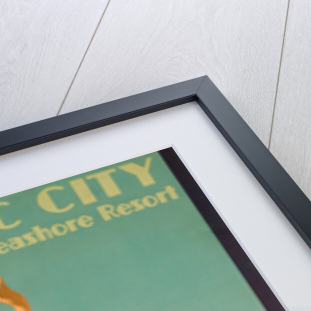 Atlantic City Poster by Edward M. Eggleston