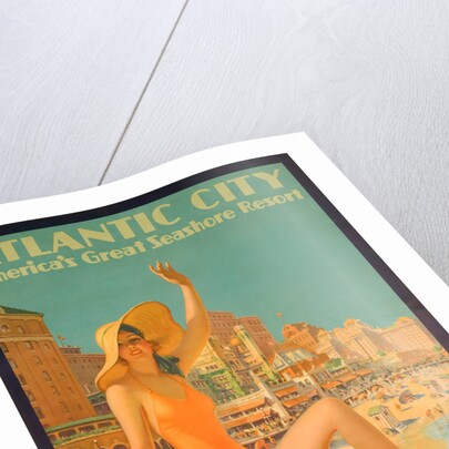 Atlantic City Poster by Edward M. Eggleston