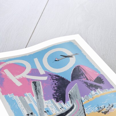 Rio Braniff International Airways Poster by Anonymous