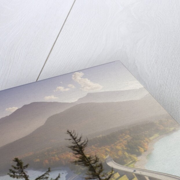Road Bridge Over Lake Sylvenstein in Bavaria by Anonymous