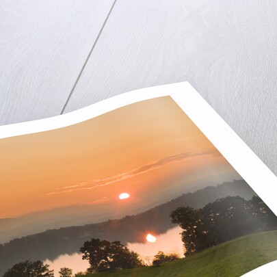 Sunset on Lake Staffelsee by Anonymous