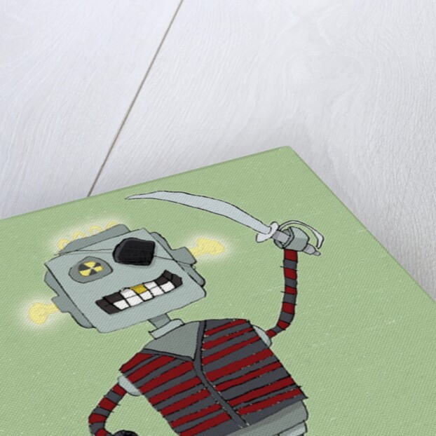 Robot Pirate by Anonymous