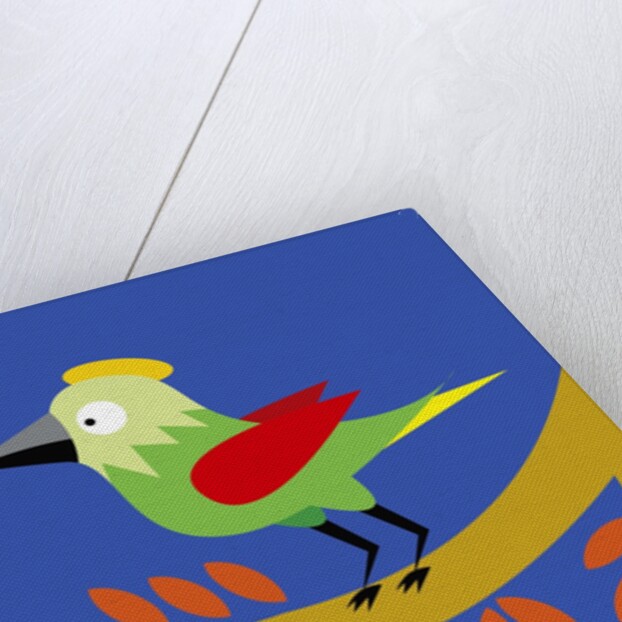 Green Bird by Anonymous