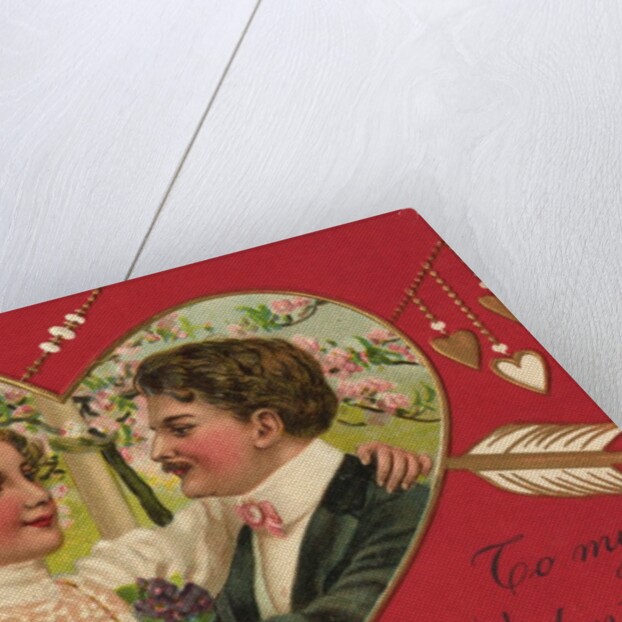 To My Valentine Postcard by Anonymous